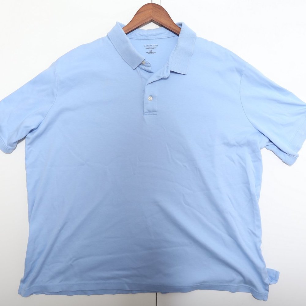 Lands End Supima Cotton Polo Super Soft